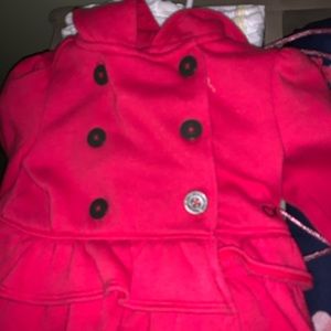 Baby girl Calvin Klein cotton jacket